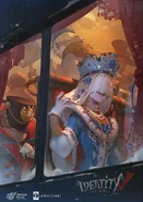 "A train is running through snowfields. A mystery is hidden between the passengers in a closed cabin..." - Season 11 Essence 3 Poster by Lin Chang (Twitter)