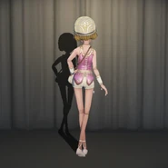 Ballerina In-Game Model Back View