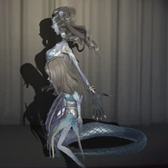 Moon Servant In-Game Model Left View.