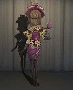 ElegantGiraffeBackView.png (276 KB) Elegant Giraffe seen from the back side view.