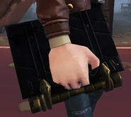 Appearance changes from the Archaeological Professor costume.