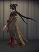 Geisha Worn Clothes In-Game Model Left View
