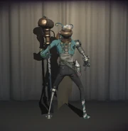 Caterpillar In-Game Model Back View