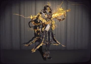 Folk Musician Idle Animation.