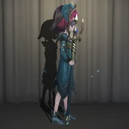 Ocean Witch In-Game Model Right View