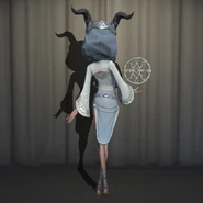 Peacock Dance In-Game Model Back View.