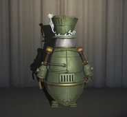 Prototype Robot In-Game Model Back View