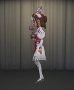 Miss K In-Game Model Left View
