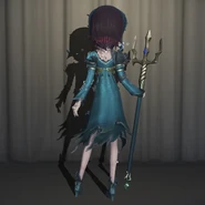 Ocean Witch In-Game Model Back View