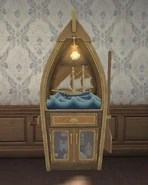 The cabinet as seen in a player's lobby.