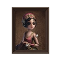 Portrait - Female Dancer Sprite