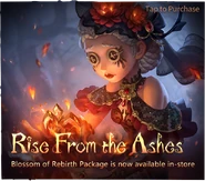 "Rise From the Ashes" - Blossom of Rebirth In-Game Poster