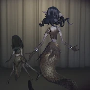 Yidhra (with her Follower) Worn Clothes In-Game Model Back View