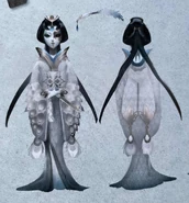 WhitePeacockConceptArtRBJP1.jpg (627 KB) White Peacock Beauty Form Concept Art from the official Japanese Reference Book