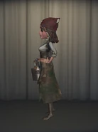 Barmaid Worn Clothes In-Game Model Left View