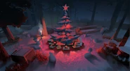 The map 'Leo's Memory' Xmas themed