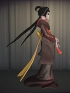 Geisha In-Game Model Right-Side View