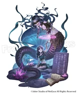 "The places and landscapes the witch passes through are engraved in my memory, even to the end." - 2021 Character Day Merchandise (Twitter)