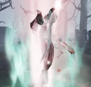 The special effect when jumping via spirit departure