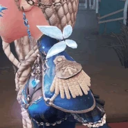 The costume's effects on the shoulder