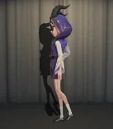 "Reversed" In-Game Model Left View.