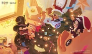 B.Duck Crossover Christmas Artwork (Lofter)