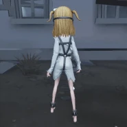 Camera effect on the doll, back side.