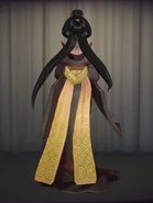 Geisha In-Game Model Back View