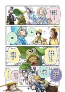 Sanrio Characters Café Comic Part II by ヒゲ助 (Twitter)