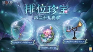 Chinese Season 28 Rank Treasure Accessories Announcement (Weibo)