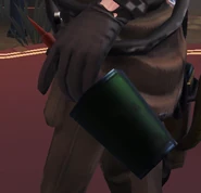 Appearance of the Fueling Agent Costume Strong Dovlin In-Game.