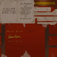 The Travel Journal's texture, including the written pages.