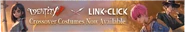 Link Click Crossover Part II Costumes In-Game Banner