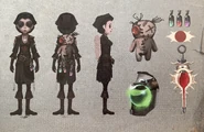 Pirate Doctor Concept Art from the Official Japanese Art Book