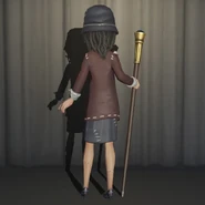 Schoolyard Red In-Game Model Back View