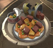 Detailed View of the Dish