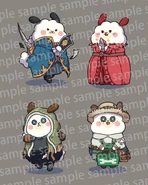 San San Planet Fridge Magnet (Weibo)