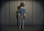 Silver Shell In-Game Model Back View.