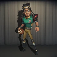 Flint In-Game Model Front View