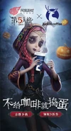 "Trick or treat if you don't give coffee" - Luckin Coffee Halloween Collaboration (Weibo)