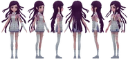 Mikan Tsumiki Model Render by @Nightintailor