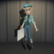 Clovis In-Game Model Front View.