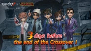 FinalPart1ConanCrossover.png (1.28 MB) Case Closed Crossover I, There are still three days before the crossover ends! The Crossover event II will start in December! Looking forward to seeing you detectives again!