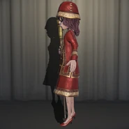 The Young Master In-Game Model Left-Side View.