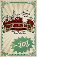 The leaflets generated around Hell Ember with "Not For Sale" equipped, advertising "Beck Woollen Mills"