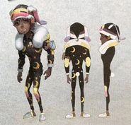 Sleeping Mr. Bunny Concept Art from the Official Japanese Art Book