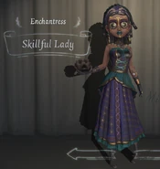 Skillful Lady In-Game Model Front View