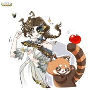 4 Red Pandas 3rd Birthday Artwork (Weibo)