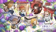 Journey to the Ancient Capital of Kyoto in Minazuki Chibi Map (Twitter)