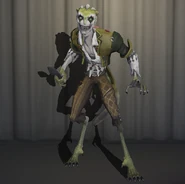 Bill In-Game Model Front View